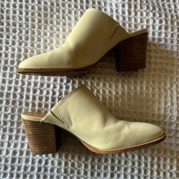 MADEWELL The Harper Mule leather Vintage Canvas SIZE 7 - Picture 7 of 8